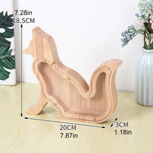 Laden Sie das Bild in den Galerie-Viewer, Hölzernes Tiersparschwein
