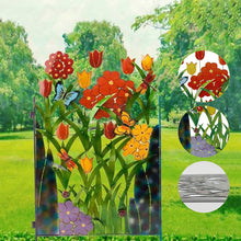 Laden Sie das Bild in den Galerie-Viewer, Kreative Blumen-Zaundekoration
