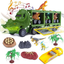 Laden Sie das Bild in den Galerie-Viewer, Musik Dinosaurier Transportwagen
