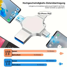 Laden Sie das Bild in den Galerie-Viewer, 4-in-1-Kreuz USB-Flash-Laufwerk
