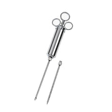 Laden Sie das Bild in den Galerie-Viewer, 304 Gewürzspritze aus Edelstahl zu marinieren Fleisch in der Küche
