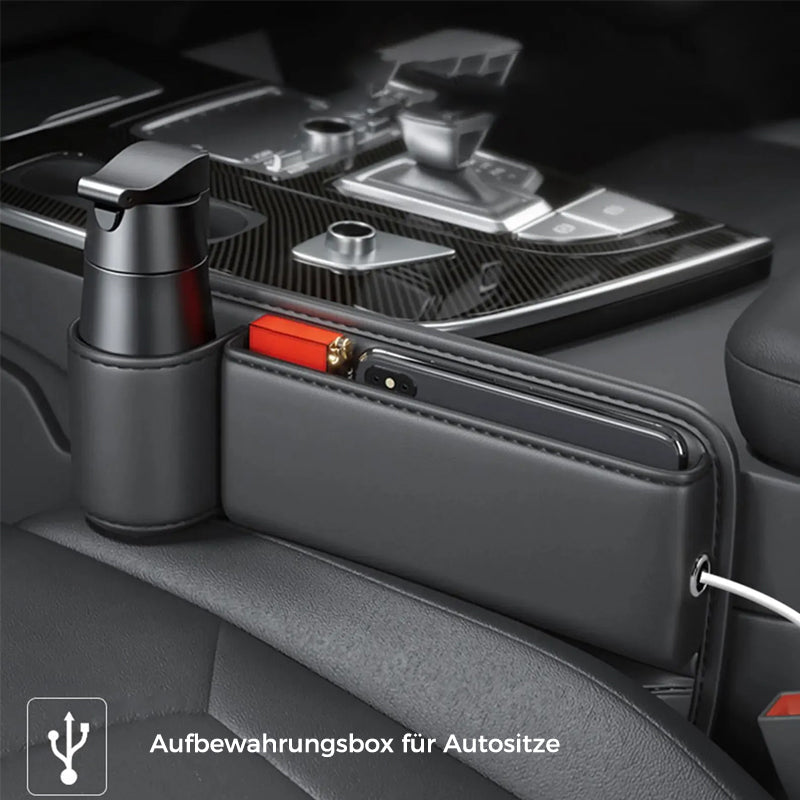 2er Set Lückenfüller Zwischen Autositzen – Universal, PU, 43 Cm, Für Auto, SUV, LKW 2er Set Lückenfüller Zwischen Autositzen – Universal, PU, 43 Cm, Für Auto, SUV, LKW