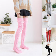 Laden Sie das Bild in den Galerie-Viewer, 🎄Lange Warme Socken Aus 100% Reiner Baumwolle Und Reiner Wolle
