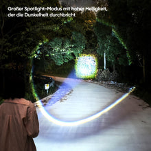 Laden Sie das Bild in den Galerie-Viewer, Multifunktionale wiederaufladbare LED-Taschenlampe
