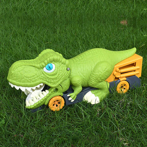 Dinosaurier Verschlingender Lastwagen