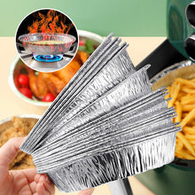 Laden Sie das Bild in den Galerie-Viewer, Wiederverwendbare Auskleidungen für Luftfritteusen aus Aluminiumfolie
