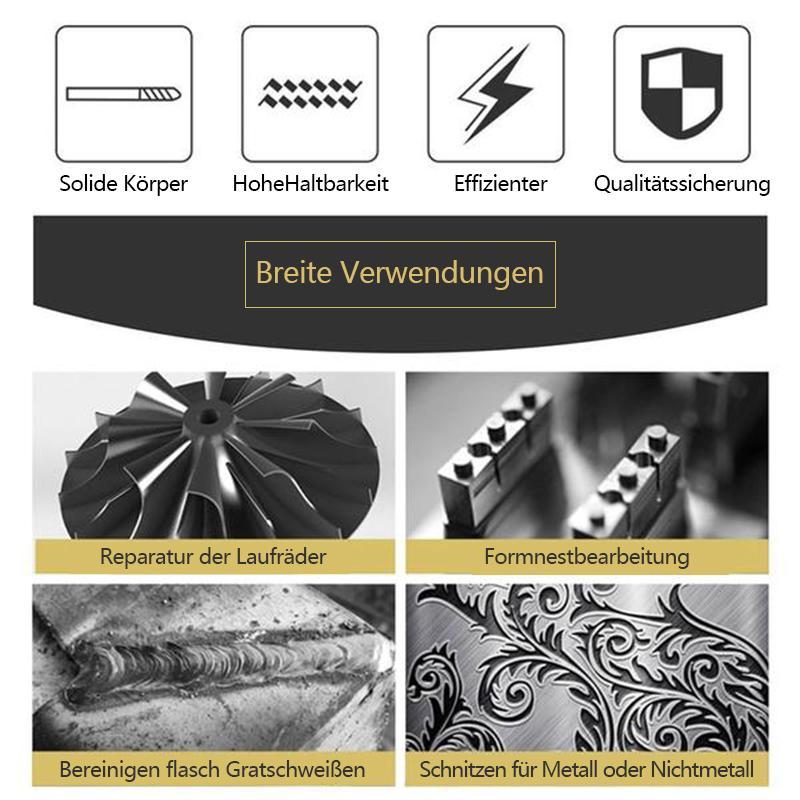 Wolframstahl PCB-Bohrer Set - 10 Stück, 1.1–2.0 Mm, Für Leiterplatten & Präzises Bohren