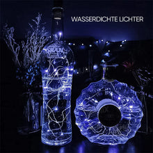 Laden Sie das Bild in den Galerie-Viewer, LED-Weinflaschenlichter Kork Nachtlicht DIY Decor Lift - Stück
