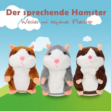 Laden Sie das Bild in den Galerie-Viewer, Lustiges Sprechendes Hamster Plüsch Spielzeug
