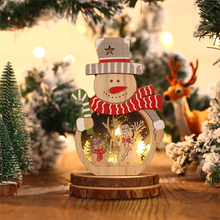 Laden Sie das Bild in den Galerie-Viewer, LED-Weihnachtsbeleuchtung aus Holz
