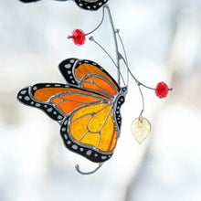 Laden Sie das Bild in den Galerie-Viewer, Schmetterlingslibellen-Glasanhänger
