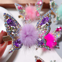 Laden Sie das Bild in den Galerie-Viewer, Fliegende Schmetterling Haarnadel

