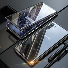 Laden Sie das Bild in den Galerie-Viewer, Magnetische transparente Handyhülle für Samsung
