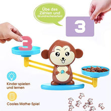 Laden Sie das Bild in den Galerie-Viewer, Affen Gleichgewicht : Cooles Mathe-Spiel für die Kinder
