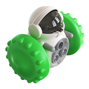 Spielzeugfütterungsmaschine mit Laufrädern für Haustier