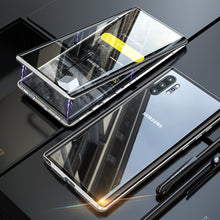 Laden Sie das Bild in den Galerie-Viewer, Magnetische transparente Handyhülle für Samsung
