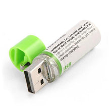 Laden Sie das Bild in den Galerie-Viewer, USB wiederaufladbare AA-Batterien
