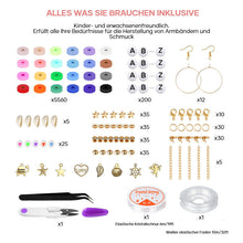 Laden Sie das Bild in den Galerie-Viewer, Tonperlen-Armband-Bausatz
