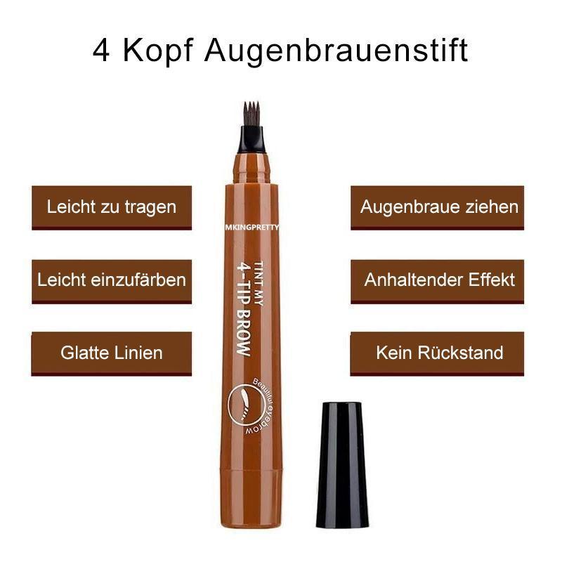 Microblading Magischer Augenbrauenstift – In Braun, Für Natürliche Haarstrich-Optik