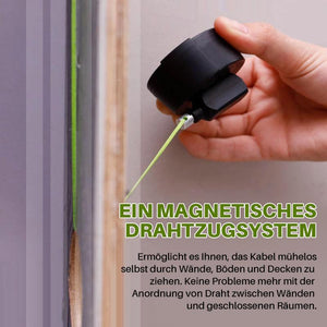 Magnetkabel-Abzieherführungssystem, 4 Stück
