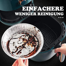 Laden Sie das Bild in den Galerie-Viewer, Wiederverwendbare Auskleidungen für Luftfritteusen aus Aluminiumfolie
