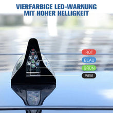 Laden Sie das Bild in den Galerie-Viewer, Auto Haifischflossen Solarwarnleuchte

