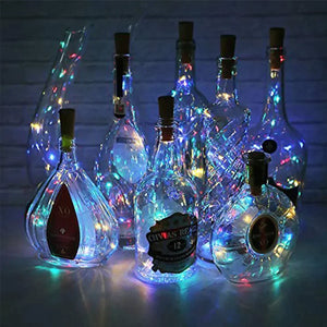 🍾LED-Weinflaschenlichter Kork Nachtlicht DIY Decor Lift