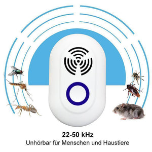 Ultraschall Schädlingsbekämpfer Insektenvertreiber für Nagetier, Mäuse, Ratten, Insekten