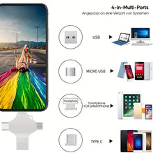 Laden Sie das Bild in den Galerie-Viewer, 4-in-1-Kreuz USB-Flash-Laufwerk
