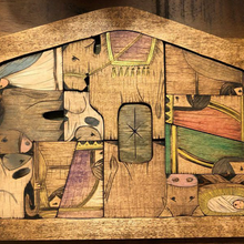 Laden Sie das Bild in den Galerie-Viewer, Holz Jesus-Puzzle Set
