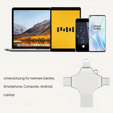 Laden Sie das Bild in den Galerie-Viewer, 4-in-1-Kreuz USB-Flash-Laufwerk
