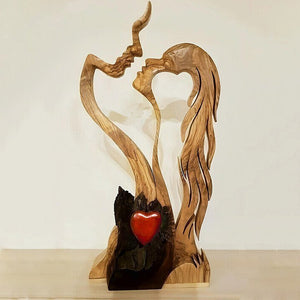 🌲Ewige Liebe Holzdekoration