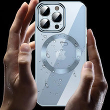Laden Sie das Bild in den Galerie-Viewer, Kabellose Magnetische All-Inclusive-iPhone-Hülle mit Galvanik
