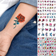 Laden Sie das Bild in den Galerie-Viewer, Stilvolle und kreative 3D-Tattoo-Sticker 50STK

