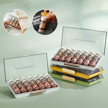 Laden Sie das Bild in den Galerie-Viewer, Tragbare wöchentliche Pillendose mit großem Fassungsvermögen
