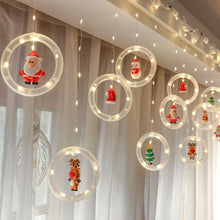 Laden Sie das Bild in den Galerie-Viewer, (🎅Vorzeitiger Weihnachtsverkauf - Sparen Sie 50% RABATT🎅) Weihnachts Vorhang Lichterkette
