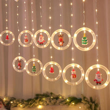 Laden Sie das Bild in den Galerie-Viewer, (🎅Vorzeitiger Weihnachtsverkauf - Sparen Sie 50% RABATT🎅) Weihnachts Vorhang Lichterkette
