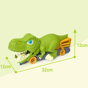 Dinosaurier Verschlingender Lastwagen